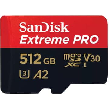 SanDisk Professional KARTICA 512GB SanDisk Extreme PRO microSDXC UHS-I Karte + Adapter