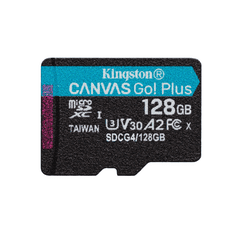 Kingston SPOMINSKA KARTICA 128GB 4K microSD (2v1 MICRO-SDXC ) 200MB/s