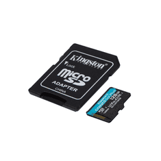 Kingston SPOMINSKA KARTICA 128GB 4K microSD (2v1 MICRO-SDXC ) 200MB/s
