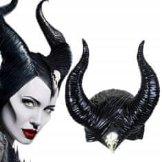 Korbi Maska Maleficent, čarovnica Diabolina, noč čarovnic
