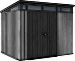 KETER PENT venetian grey 9X7 vrtna hiška horozontalno siva