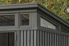 KETER PENT venetian grey 9X7 vrtna hiška horozontalno siva