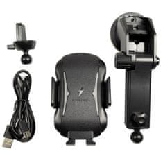 Inter-tech MTH-100 10W USB-C hitri brezžični napajalnik za telefon