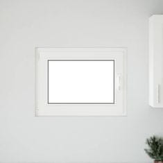 Vidaxl Kletno okno RISOR 80x70 cm vrtljivo-nagibno DIN levo antracitno