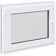 Vidaxl Kletno okno RISOR 80x70 cm vrtljivo-nagibno DIN levo antracitno