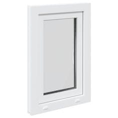 Vidaxl Kletno okno RISOR 50x75 cm vrtljivo-nagibno DIN desno belo