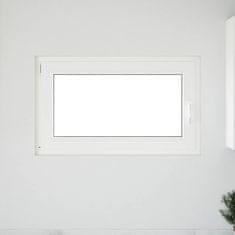 Vidaxl Kletno okno RISOR 100x50 cm vrtljivo-nagibno DIN levo belo