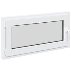 Vidaxl Kletno okno RISOR 100x50 cm vrtljivo-nagibno DIN levo belo