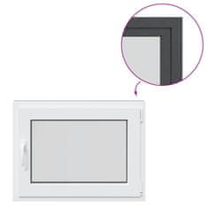Vidaxl Kletno okno RISOR 80x50 cm vrtljivo-nagibno DIN desno antracitno