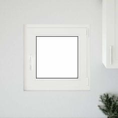 Vidaxl Kletno okno RISOR 50x50 cm vrtljivo-nagibno DIN desno antracitno