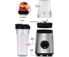 Alpina smoothie mešalnik, 300W, 600ml + 300ml