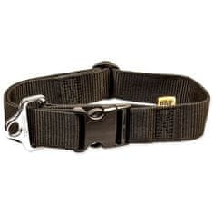 Ovratnica BAF najlon črna 4x43-74cm