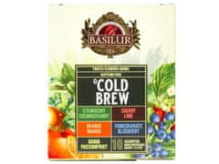 Basilur BASILUR Cold Brew - Komplet 5 okusov sadnega hladnega čaja brez kofeina v vrečkah 10 x 2 g x1
