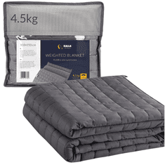Korbi Težka odeja za boljši spanec4,5kg 100x150cm, Sensorni Koc Kalla