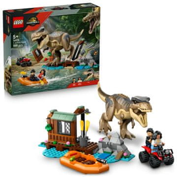 LEGO Jurassic World 76975 Rečni pobeg pred tiranozavrom