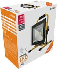 Avide 922423 polnilni reflektor 30W LED, NW 4000K, 1650 lm