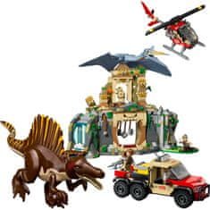 LEGO Jurassic World 76976 Po zraku po spinozavra in quetzalcoatlusa
