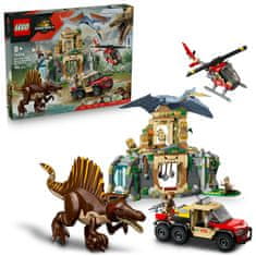 LEGO Jurassic World 76976 Po zraku po spinozavra in quetzalcoatlusa