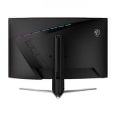 MSI MAG 325CQRXF E2 monitor, WQHD, VA, 240 Hz, ukrivljen, črn