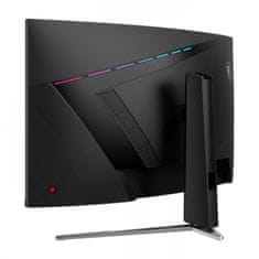 MSI MAG 325CQRXF E2 monitor, WQHD, VA, 240 Hz, ukrivljen, črn