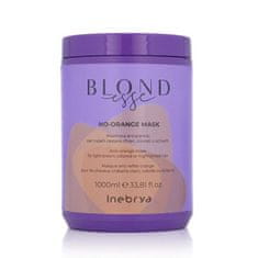 Inebrya BLONDesse No-Orange Mask maska za lase barvani lasje pobeljeni lasje 1000 ml unisex