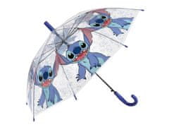 Disney Disney Stitch Deški AVTOMATSKI dežnik, ZLOŽLJIV prozoren dežnik za otroka 