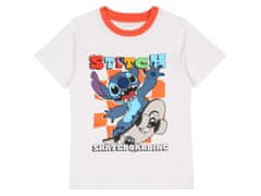 Disney DISNEY Stitch Fantovska BOMBAŽNA DVODELNA pižama za poletje s kratkimi rokavi 100 % BOMBAŽ 98cm