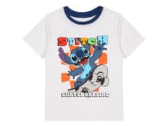 Disney DISNEY Stitch Fantovska BOMBAŽNA DVODELNA pižama ZA POLETJE s kratkimi rokavi 100 % BOMBAŽ 104cm