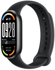 Xiaomi Smart Band 10 pametna zapestnica, črna (Midnight Black)