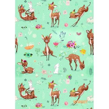 VSE ZA ŠOLO Beležka a6 street bambi