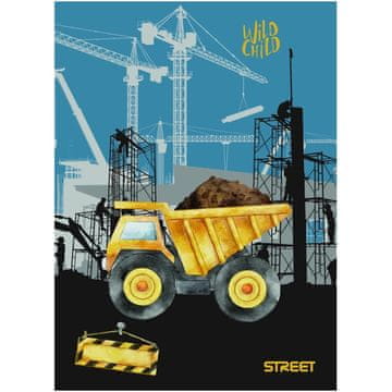 VSE ZA ŠOLO Beležka a6 street construction