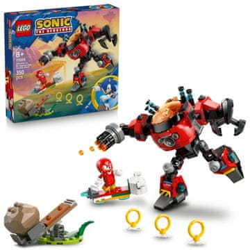 LEGO 77005 Knuckles vs robotski oklep Dr. Eggman Egg Crusher