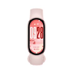 Xiaomi Smart Band 10 pametna zapestnica, roza (Mystic Rose)