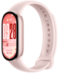Xiaomi Smart Band 10 pametna zapestnica, roza (Mystic Rose)