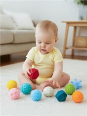 Baby Mix Komplet senzoričnih igrač 10 kosov