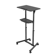 Gembird Večnamenska mobilna miza TVS-DESK-01-BK