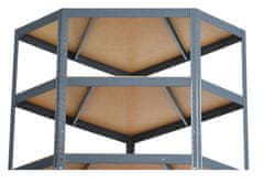 Eprim KOVINSKI VOGALNI REGAL 180*90*90*40, POCINKAN