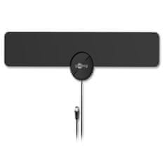 Goobay DVB-T2 FULL HD LTE/4G filter - aktivna ultraploska notranja TV antena