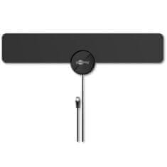 Goobay DVB-T2 FULL HD LTE/4G filter - aktivna ultraploska notranja TV antena