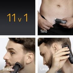 Braun AIO5560 11v1 urejevalnik za obraz in telo