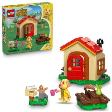 LEGO Animal Crossing 77058 Goldie v svoji udobni hiši