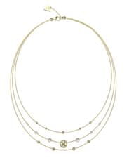 Guess Trojno pozlačena ogrlica Popolna iluzija JUBN03376JWYGT
