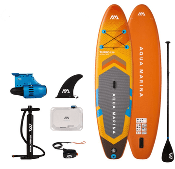 Aqua Marina Turbo 320 napihljiv sup, 10’6, do 140 kg, s PFS motorjem