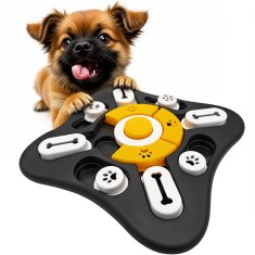 Mersjo Interaktivna vonjalna igrača za pse, izobraževalna podloga za priboljške, SMART DOG