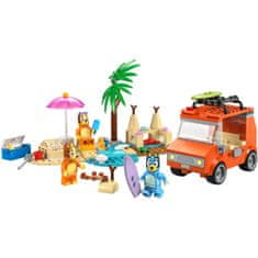 LEGO Bluey 11202 Blueyjina plaža in izlet z družinskim avtomobilom
