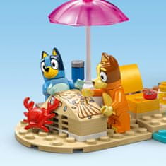 LEGO Bluey 11202 Blueyjina plaža in izlet z družinskim avtomobilom