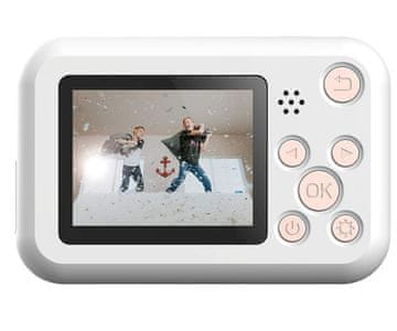  Sjcam FunCam otroški fotoaparat, Full HD, zaslon, mikrofon, zvočnik, bel