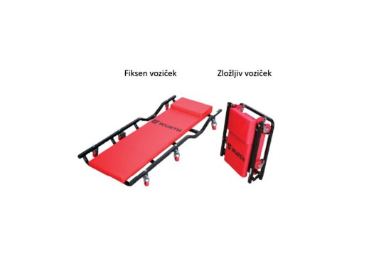 Eprim zložljiv kovinski voziček 36''