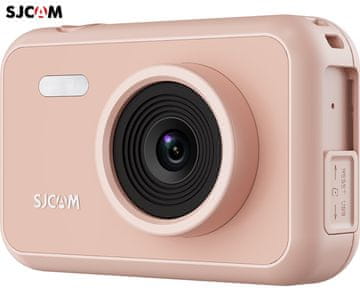 SJCAM FunCam otroški fotoaparat, Full HD, zaslon, mikrofon, zvočnik, roza