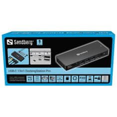 Sandberg USB-C hub razdelilnik Pro, 13-v-1